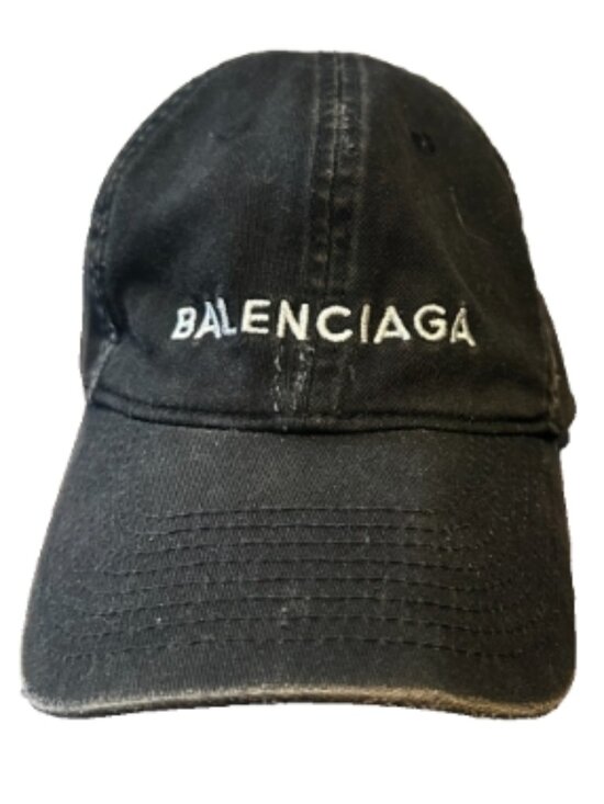 Designer Women\'s Ball Cap Outdoor Black One Size Distressed Look main image 5